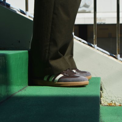 画像10: adidas Originals(アディダスオリジナルス)SAMBA OG(サンバOG)/ Brown×Putty Grey×Gold Metallic(ブラウン×パテグレー×ゴールドメタリック)