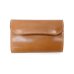 画像1: WILD SWANS（ワイルドスワンズ）BYRNE（バーン）3つ折りウォレット/Natural（ナチュラル）"シェルコードバン"×Natural（ナチュラル）"ブッテーロ" (1)