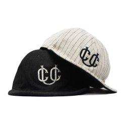 DECHO（デコー）COOPERSTOWN BALL CAP（クーパーズタウンボールキャップ）"LINEN" / Grey（グレー）・KINARI（キナリ）