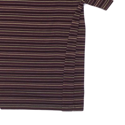 画像8: Yonetomi NEW BASIC（ヨネトミニューベーシック）GARMENT DYE RANDOM BOREDER T-SHIRT（ガーメントダイランダムボーダーTシャツ）/ 3Colors（全3色展開）