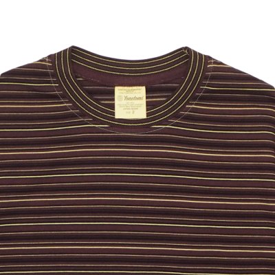 画像6: Yonetomi NEW BASIC（ヨネトミニューベーシック）GARMENT DYE RANDOM BOREDER T-SHIRT（ガーメントダイランダムボーダーTシャツ）/ 3Colors（全3色展開）