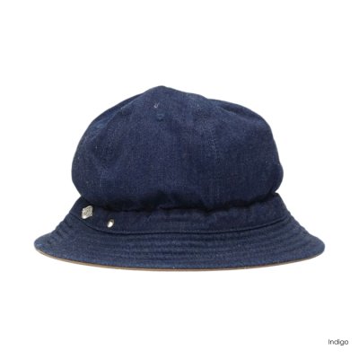 画像4: DECHO（デコー）STANDARD KOME HAT（スタンダードコメハット）"10oz Denim" ※旧モデル※ / 3Colors（全3色展開）