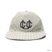 画像3: DECHO（デコー）COOPERSTOWN BALL CAP（クーパーズタウンボールキャップ）"LINEN" / Grey（グレー）・KINARI（キナリ）