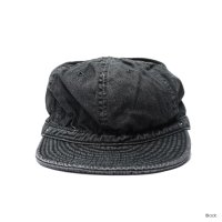 DECHO（デコー）STANDARD KOME CAP（スタンダードコメキャップ）"WASH" / Black（ブラック）