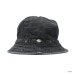 画像2: DECHO（デコー）STANDARD KOME HAT（スタンダードコメハット）"WASH" / Black（ブラック）・Indigo（インディゴ） (2)