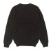 画像2: INVERALLAN（インバーアラン）Crew Neck Saddle Shoulder Sweater（クルーネックサドルショルダーセーター）"Supersoft Shetland" / Carob（カボー：ブラウン系） (2)