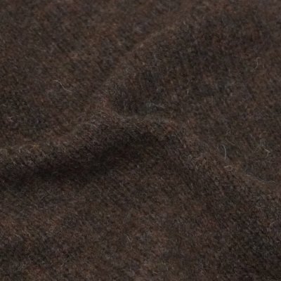 画像6: INVERALLAN（インバーアラン）Crew Neck Saddle Shoulder Sweater（クルーネックサドルショルダーセーター）"Supersoft Shetland" / Marron（マロン）