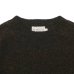 画像3: INVERALLAN（インバーアラン）Crew Neck Saddle Shoulder Sweater（クルーネックサドルショルダーセーター）"Supersoft Shetland" / Carob（カボー：ブラウン系）