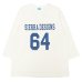 画像1: ＜30%OFF＞SIERRA DESIGNS（シエラデザイン）80's FOOTBALL Tee（80'sフットボールTシャツ）"Made by Good On" / Natural×Aquamarine（ナチュラル×アクアマリン） (1)