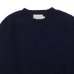 画像3: INVERALLAN（インバーアラン）Crew Neck Saddle Shoulder Sweater（クルーネックサドルショルダーセーター）"Supersoft Shetland" / New Navy（ニューネイビー）