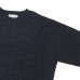 画像4: INVERALLAN（インバーアラン）Crew Neck Saddle Shoulder Sweater（クルーネックサドルショルダーセーター）”Supersoft Shetland” / Charcoal（チャコールグレー）