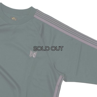 画像4: NEEDLES（ニードルズ）Track Crew Neck Shirt（トラッククルーネックシャツ）"Poly Smooth" / Green（グリーン）