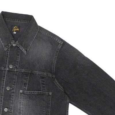 画像5: 【PointUp10%11/10迄】NEEDLES(ニードルズ)Darts Jean Jacket(ダーツジーンジャケット)"12oz Denim" / Black(ブラック)