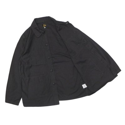 画像3: 【PointUp10%11/10迄】NEEDLES（ニードルズ）Coverall（カバーオール）"Reversed Sateen" / Black（ブラック）