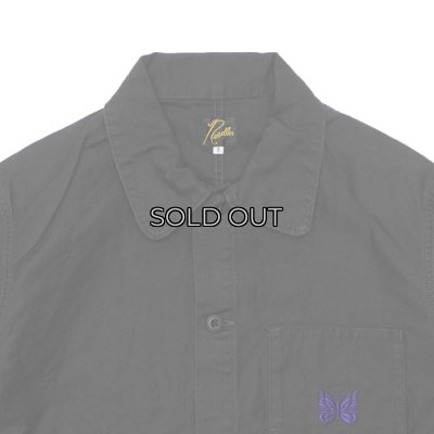 画像4: NEEDLES（ニードルズ）Coverall（カバーオール）"Reversed Sateen" / Black（ブラック）