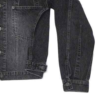 画像6: 【PointUp10%11/10迄】NEEDLES(ニードルズ)Darts Jean Jacket(ダーツジーンジャケット)"12oz Denim" / Black(ブラック)