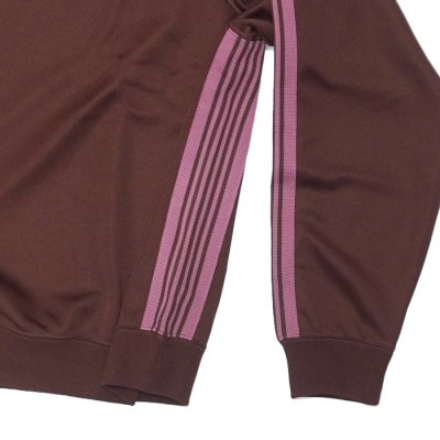 画像5: NEEDLES（ニードルズ）Track Crew Neck Shirt（トラッククルーネックシャツ）"Poly Smooth" / Brown（ブラウン）