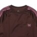 画像3: NEEDLES（ニードルズ）Track Crew Neck Shirt（トラッククルーネックシャツ）"Poly Smooth" / Brown（ブラウン）