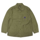 NEEDLES（ニードルズ）Coverall（カバーオール）"Reversed Sateen" / Olive（オリーブ）