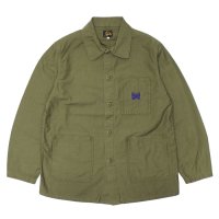 NEEDLES（ニードルズ）Coverall（カバーオール）"Reversed Sateen" / Olive（オリーブ）