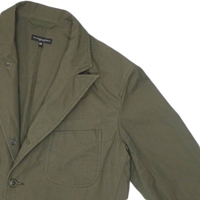 画像4: 【PointUp10%11/10迄】ENGINEERED GARMENTS（エンジニアードガーメンツ）Bedford Jacket（ベッドフォードジャケット）"Heavyweight Cotton RIpstop" / Olive（オリーブ）