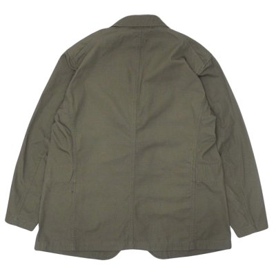 画像2: ENGINEERED GARMENTS（エンジニアードガーメンツ）Bedford Jacket（ベッドフォードジャケット）"Heavyweight Cotton RIpstop" / Olive（オリーブ）