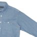 画像4: ENGINEERED GARMENTS（エンジニアードガーメンツ）WORK SHIRT（ワークシャツ）"4.5oz Cotton Chambray" / Blue（ライトブルー）