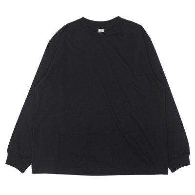 画像1: blurhmsROOTSTOCK（ブラームスルーツストック）Classci Long Sleeve Tee（クラシックロングスリーブTee）/ Fade Sulfur Black（フェードサルファーブラック）