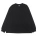 画像1: blurhmsROOTSTOCK（ブラームスルーツストック）Classci Long Sleeve Tee（クラシックロングスリーブTee）/ Fade Sulfur Black（フェードサルファーブラック） (1)