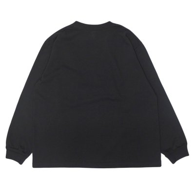 画像2: blurhmsROOTSTOCK（ブラームスルーツストック）Classci Long Sleeve Tee（クラシックロングスリーブTee）/ Fade Sulfur Black（フェードサルファーブラック）