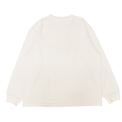 画像2: blurhmsROOTSTOCK（ブラームスルーツストック）Classci Long Sleeve Tee（クラシックロングスリーブTee）/ Dust Ivory（ダストアイボリー）