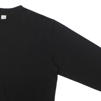 画像4: blurhmsROOTSTOCK（ブラームスルーツストック）Classic Long Sleeve Tee（クラシックロングスリーブTee）/ Fade Sulfur Black（フェードサルファーブラック）