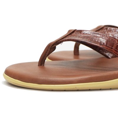 画像5: ＜40%OFF＞ISLAND SLIPPER（アイランドスリッパ）PT202BS（レザートングサンダル）"Snake" / Whisky（ウイスキー）