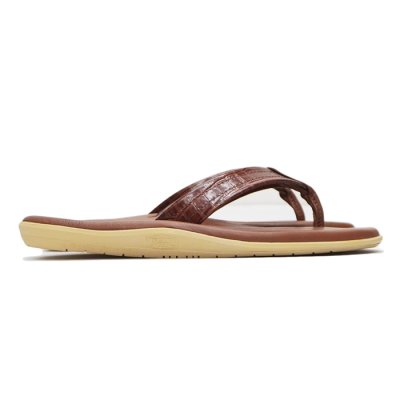 画像4: ＜40%OFF＞ISLAND SLIPPER（アイランドスリッパ）PT202BS（レザートングサンダル）"Snake" / Whisky（ウイスキー）