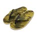 画像1: ＜40%OFF＞ISLAND SLIPPER（アイランドスリッパ）PT203（レザートングサンダル）/ Olive Camouflage Suede（オリーブカモフラージュスエード） (1)