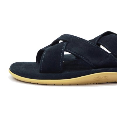 画像5: ISLAND SLIPPER（アイランドスリッパ）PT223 (スエードレザーサンダル)"Suede" / Navy（ネイビー）