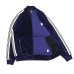 画像3: NEEDLES（ニードルズ）Rib Collar Track Jacket（リブカラートラックジャケット）"C/PE Velour" / Navy（ネイビー）