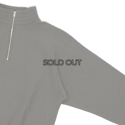 画像5: KAPTAIN SUNSHINE（キャプテンサンシャイン）Zipper High Neck Pullover（ジッパーハイネックプルオーバー）/ FADE BLACK（フェードブラック）