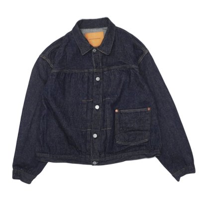 画像1: KAPTAIN SUNSHINE（キャプテンサンシャイン）Denim Tracker 1Pocket Jacket（デニムトラッカー1ポケットジャケット）/ Indigo（インディゴ）