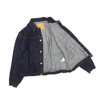 画像3: 【PointUp10%11/10迄】KAPTAIN SUNSHINE（キャプテンサンシャイン）Denim Tracker 1Pocket Jacket（デニムトラッカー1ポケットジャケット）/ Indigo（インディゴ）