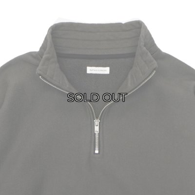 画像4: KAPTAIN SUNSHINE（キャプテンサンシャイン）Zipper High Neck Pullover（ジッパーハイネックプルオーバー）/ FADE BLACK（フェードブラック）
