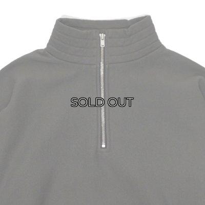 画像3: KAPTAIN SUNSHINE（キャプテンサンシャイン）Zipper High Neck Pullover（ジッパーハイネックプルオーバー）/ FADE BLACK（フェードブラック）