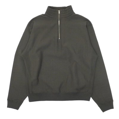 画像1: KAPTAIN SUNSHINE（キャプテンサンシャイン）Zipper High Neck Pullover（ジッパーハイネックプルオーバー）/ FADE BLACK（フェードブラック）