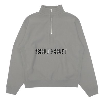 画像1: KAPTAIN SUNSHINE（キャプテンサンシャイン）Zipper High Neck Pullover（ジッパーハイネックプルオーバー）/ FADE BLACK（フェードブラック）