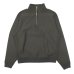 画像1: KAPTAIN SUNSHINE（キャプテンサンシャイン）Zipper High Neck Pullover（ジッパーハイネックプルオーバー）/ FADE BLACK（フェードブラック） (1)