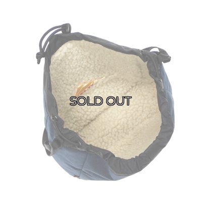 画像5: KELTY（ケルティ）REVERSIBLE KINTCHAKU（リバーシブル巾着）"CORDURA 500D Nylon" / NAVY（ネイビー）