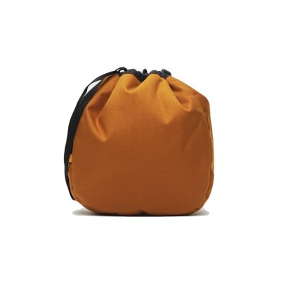 画像3: KELTY（ケルティ）REVERSIBLE KINTCHAKU（リバーシブル巾着）"CORDURA 500D Nylon" / CARAMEL（キャラメル）