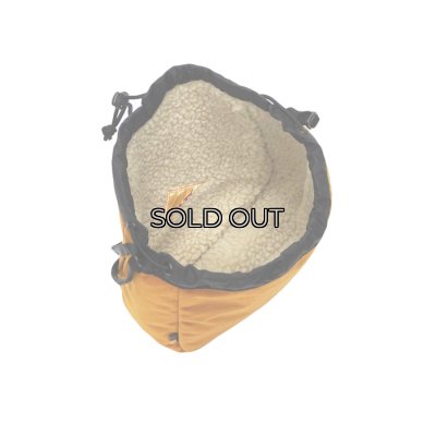 画像5: KELTY（ケルティ）REVERSIBLE KINTCHAKU（リバーシブル巾着）"CORDURA 500D Nylon" / CARAMEL（キャラメル）