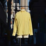 ※ Exclusive※ INDIVIDUALIZED SHIRTS（インディビジュアライズドシャツ）Classic Fit MBDM BD Shirt（クラシックフィットボタンダウンシャツ）"DAN RIVER Oxford" / Yellow（イエロー）