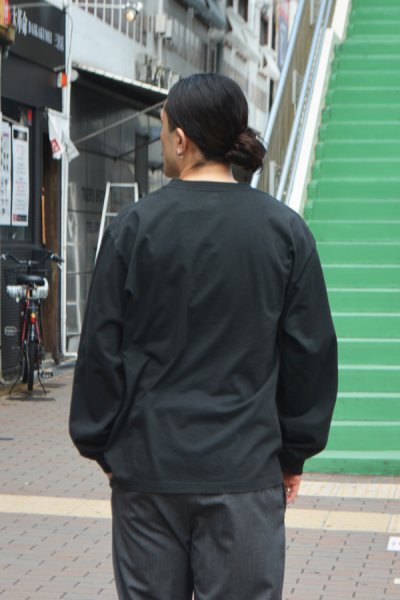 画像9: blurhmsROOTSTOCK（ブラームスルーツストック）Classic Long Sleeve Tee（クラシックロングスリーブTee）/ Fade Sulfur Black（フェードサルファーブラック）